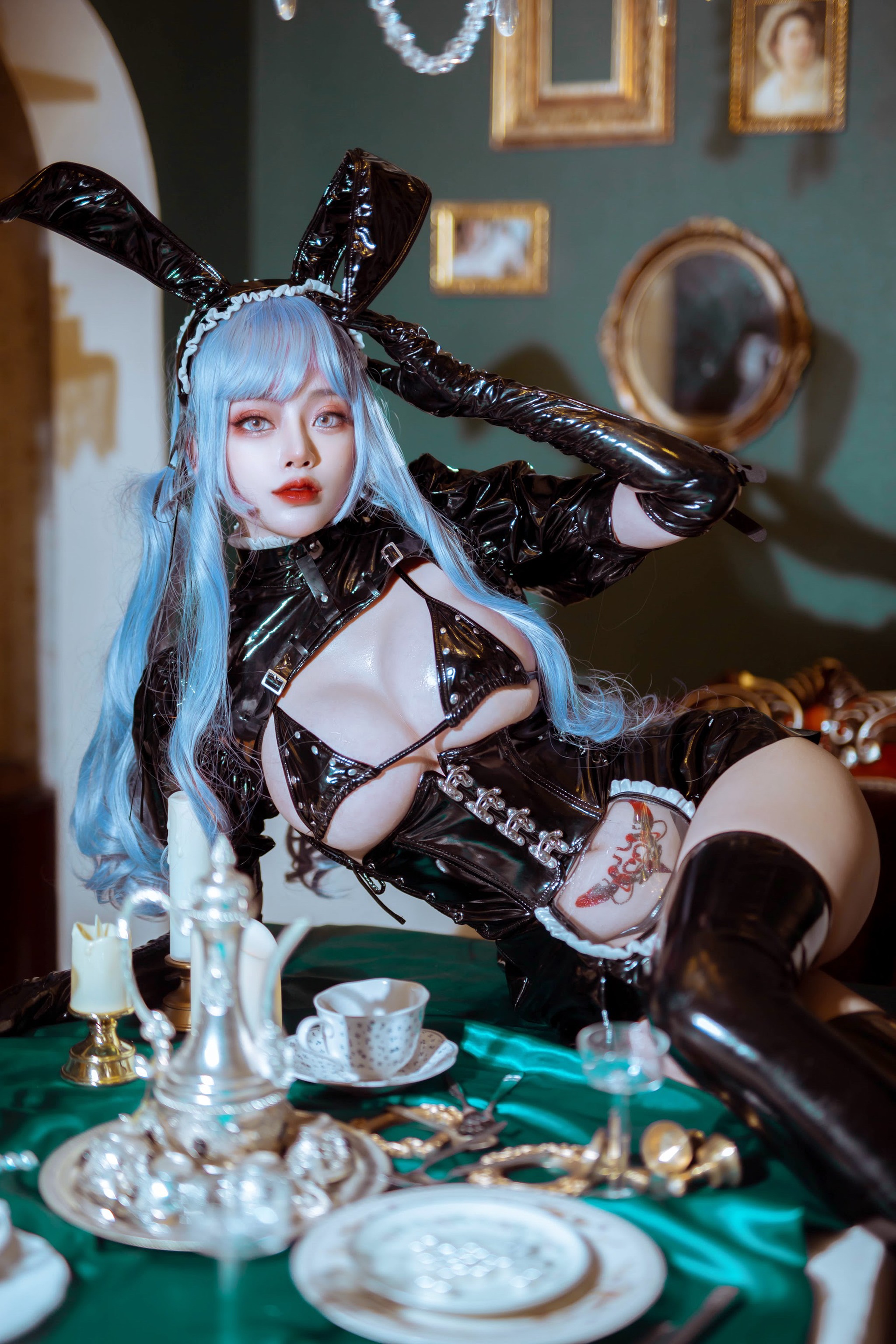 图片[1]-Byoru – NO.46 Bunny Maid [25P]-XikXak